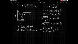 Trig Substitution Part 2