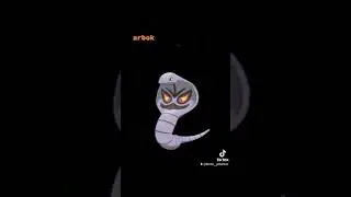Arbok pokemon- pokedex informativo.