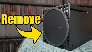 Как снять основание-подставку Xbox Series X Ring (для горизонтального расположения)
