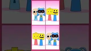 Sprunki Ipin meets Hue OC Pyramixed & Sprunki OC Lego Guy meets Noob #sprunki #incredibox