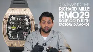 Reviewing the Richard Mille RM 029 in Rose Gold Factory Set with Diamonds