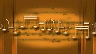 Musical Notes | Motion Background Animation HD | No Copyright Videos.