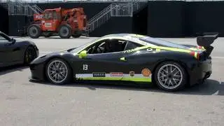 Ferrari 458 Challenge at Mazda Raceway Laguna Seca