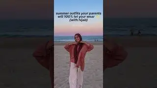 *muslim* summer outfits your parents will 100% let you wear 💗 #shorts #muslim