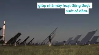 Gemasolar - CSP plant works 24/7 vietsub