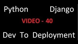 Python Django Dev To Deployment Project Based Course - Logout & Navbar Auth Links - Video 40 - Brad