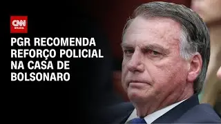Policiamento na casa de Bolsonaro segue pedido da PF e do líder do PT na Câmara | CNN NOVO DIA