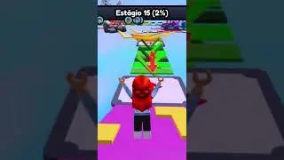 No novo mapa de parkour #roblox #parkour