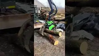 OMEF PTH Grapple with Chainsaw & 360&deg; Rotator | Cut & Move Logs Up to 900mm #grapplerswing