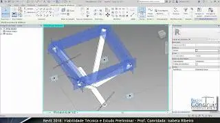 REVIT Viabilidade Aula 7.4: Treliça paramétrica