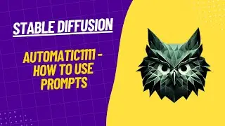 Stable diffusion - Automatic1111 - How to use prompt