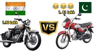 Top 10 most selling bike India vs Pakistan