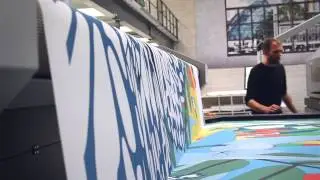 Digital curtain printing Big Impact with Durst Kappa