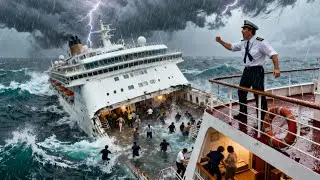 North sea cruise ship survival film mystery of love and life - ship sinks in deadly ocean storm
