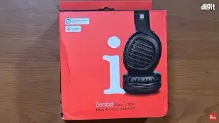 iBall Decibel Black Edition Alexa Wireless Headphones Unboxing