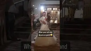 Be sure to practice your dip for your wedding day💕 #bestweddingvideo #louisianaweddingvideographer