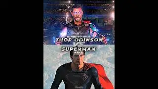MCU Thor vs DCEU Superman (final take) #shorts