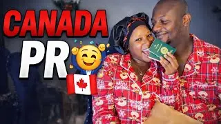 &ldquo;WE GOT CANADA PERMANENT RESIDENCY 🇨🇦❤️❤️💃🏽| Our Real Reaction + Full PR Journey&rdquo;
