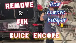 HOW TO REMOVE  BUMPER  BUICK ENCORE/PAANO MAG TANGGAL NG BUMPER sa BUICK ENCORE