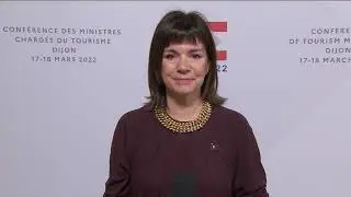 Julia Simpson, CEO World Travel & Tourism Council EUdebates with Tourism Ministers in Dijon, France!