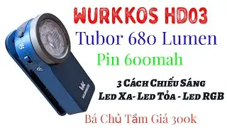 WURKKOS HD03 | 680 LUMEN | 600mah | B&aacute; Chủ Tầm Gi&aacute; 300k #HD03 #WURKKOSHD03