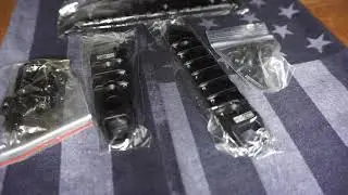 M-LOK / KEY-MOD PICA-TINNY RAIL SECTIONS FROM EBAY