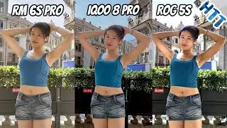iQOO 8 Pro vs Asus ROG 5S vs Red magic 6S Pro Camera Comparison
