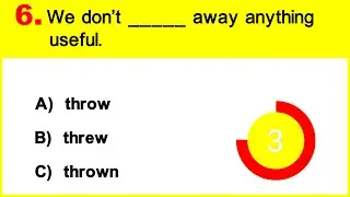 Easy English grammar for beginners ( 128 ) | Mixed Grammar Quizzes & Test