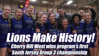 Cherry Hill West 50 Moorestown 43 | Girls Basketball | SJ Group 3 Final | West wins 1st SJG3 title!