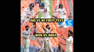 Ind vs WI first test match Day 3 #cricket pahle test ke tisre din kya kya hua #cricketforever #short