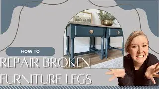 Repairing Broken Furniture Legs