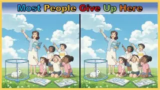 【Spot the Difference | Brain Health】 Memory & Focus Training Puzzle | Dementia Prevention