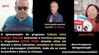 Programa Cultura de Todos N&oacute;s entrevista a Origamista  e escritora Joana D'arc
