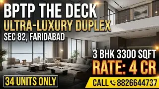 BPTP DECK /LUXURY LIVING/SEC 82 #FARIDABAD 