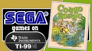 Sega Games on your Ti-99/4a