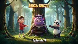 Zeeza  Snoty Episode 3 | Snoty ki nadi main nahanay ki zid | Shimba Ka Naya Jaal