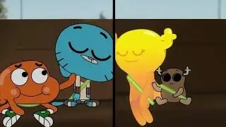 GUMBALL AND PENNY (LOVE STORY) 💙💛