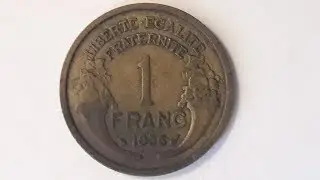 1 франк 1936 г Франция