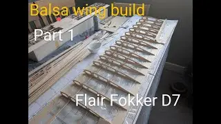 Building a balsa wing : part one