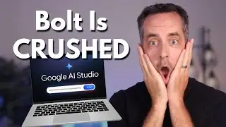 Google AI Studio просто уничтожила Bolt и Loveable! Потрясающие результаты кодирования!