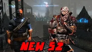 Arkham Origins Deathstroke Free Roam New 52 Speculation + New Details!