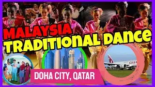 Malay Traditional Dance performed in Doha City, Qatar