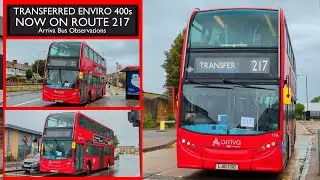 *NEW ALLOCATION* Route 217's Ex 64 & W3 Enviro 400 Observations (Replaced Gemini 2 Hybrids)
