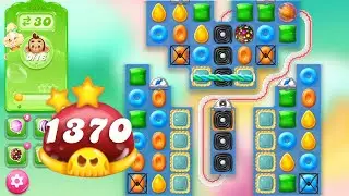 Candy Crush Jelly Saga Level 1370 || Hard Level || 2 Stars 🌟🌟