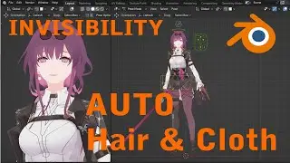 Blender Rigging AUTO Cothe And Invisibility