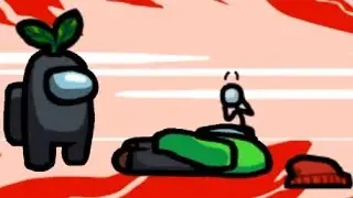 ALL PET REACTIONS TO DEATH IN AMONG US