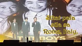 TNT Boys Full Performance | ASAP Natin To in Rome, Italy