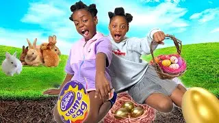 EXTREME EASTER EGG HUNT ft/ Sasha vs Asher