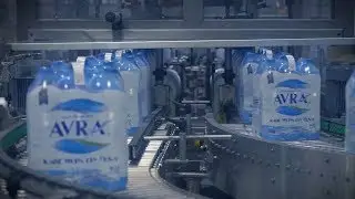 Η νέα γραμμή εμφιάλωσης του Φυσικού Μεταλλικού Νερού ΑΥΡΑ | Coca-Cola 3E