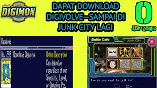 DIGITAL CARD BATTLE - DAPAT DOWNLOAD DIGIVOLVE--SAMPAI DI JUNK CITY LAGI